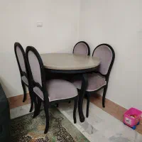 ناهار خوری 4 نفره چوب|میز و صندلی غذاخوری|تهران, دولاب|دیوار