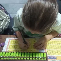 اموزش ریاضی،چرتکه، زبان