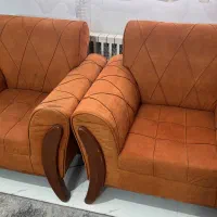 مبل‌ تک نفره کارکرده مناسب باغ