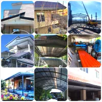 نصب سقف شیروانی ویلایی،خرپاسوله آلاچیق،سردرپیشانی