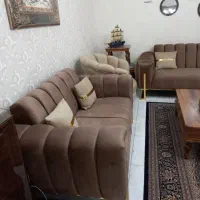 مبل راحتی ۷نفره با سه میز عسلی|مبلمان خانگی و میز عسلی|کهریزک, |دیوار