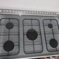 اجاق گاز ۵شعله فر دار پادیسان مدل ستاره طلایی