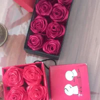 گل -باکس گل قرمز