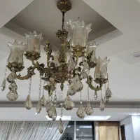 لوستر برنزی برنجی