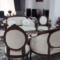 یک دست مبل ۸ نفره و یک دست میزناهارخوری ۸ نفره|مبلمان خانگی و میز عسلی|رفسنجان, |دیوار