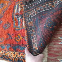 یلمه عرب باف کهنه|فرش|اهواز, دغاغله|دیوار
