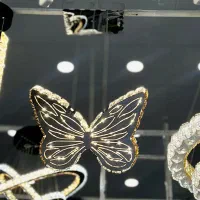 لوستر و دیوار کوب پروانه