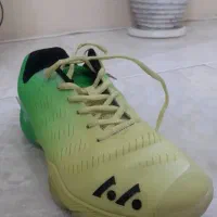 بدمینتون کفش اورجینال lefus فسفری