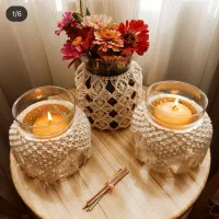 جاگلدانی/جاشمعی/مکرومه/صنایع دستی