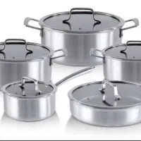 سرویس قابلمه۱۰پارچه استیل داخل لیزریMGS