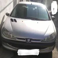 پژو ۲۰۶ تیپ ۲ .معاوضه هم میکنم|خودرو سواری و وانت|رشت, قاسمیه|دیوار