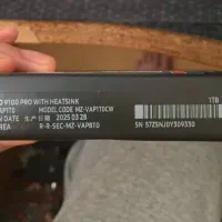 حافظه اس اس دی SAMSUNG 9100 PRO Heatsink 1TB|قطعات و لوازم جانبی رایانه|بابل, |دیوار