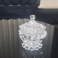 ۵ عدد قندان شیشه ای اصل و کاملا سالم