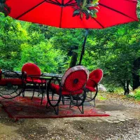 صندلی فلزی گلبرگ ضد زنگ مخصوص ویلا و باغ نوشهر