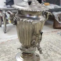 سماور روسی برنجی|کلکسیون اشیاء عتیقه|مشهد, شهید فرامرز عباسی|دیوار