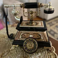 جا شمعی و تلفن انتیک|صنایع دستی و سایر لوازم تزئینی|ری, سرتخت|دیوار