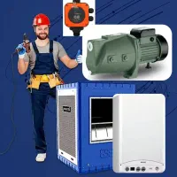 تعمیرات پکیج و آبگرمکن و رادیات و پمپ آب