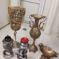 گلدان و چراغ توری