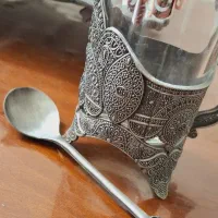 سینی و استکان و قندان سرویس|ظروف سرو و پذیرایی|قرچک, شهرک طلائیه|دیوار