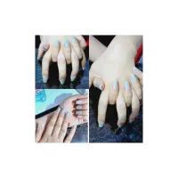 کاشت ناخن و ژلیش با قیمت استثنایی|خدمات آرایشگری و زیبایی|شیراز, گل سرخ|دیوار