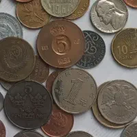 سکه خارجی۷۰ عدد.دونه ای ۵۰ تومن مفت مفت