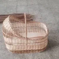 فروش انواع سبد بچه و استوانه حصیری با قیمت ارزان|عمده‌فروشی|همدان, |دیوار