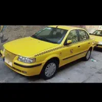 تاکسی سمند برون شهری سوخت فعال