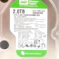 هارد اینترنال وسترن دیجیتال سبز 2TB