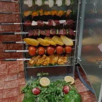 کباب پز/منقل گازی موتوردارگردون.درب دار.آپارتمانی.