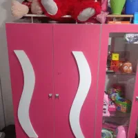 کمد جادار اتاق رنگ صورتی اِم دی اف|اسباب و اثاث بچه|تهران, نبی اکرم|دیوار