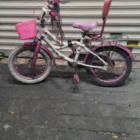 دوچرخه دخترانه سایز ۱۶ بدون ایراد وسالم
