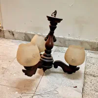 لوستر چوبی
