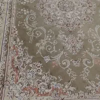 فرش 9متری پانصدشانه گل برجسته تراکم 1000