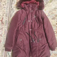 کاپشن دخترانه اصل و در حد نو