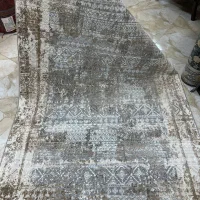 کناره گلیم فرش طرح فانتزی وافشان لیپاز77حیدری