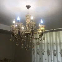 لوستر 8شاخه کریستال