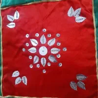 رو تختی تکه دوزی