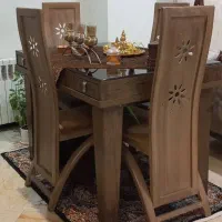 میز ناهار خوری چهار نفره|میز و صندلی غذاخوری|تهران, شهرک نفت|دیوار
