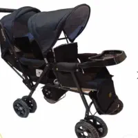 کالسکه دوقلو دلیجان در حد نو مناسب سیسمونی