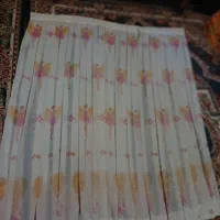 پرده پلیسه آماده طرح باربی مخصوص اتاق کودک