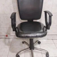 صندلی اداری گردون چرخ دار کامپیوتر جک دار