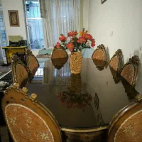 میز غذاخوری 8 نفره چوب تراشکاری|میز و صندلی غذاخوری|تهران, آذربایجان|دیوار