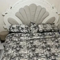 سرویس خواب سفید تاج دار