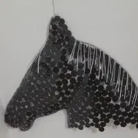 مجسمه فلزی|مجسمه، تندیس، ماکت|مشهد, خواجه ربیع|دیوار