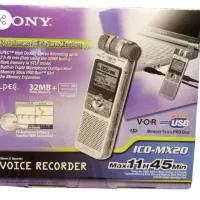 ضبط‌صوت حرفه‌ای Sony ICD-MX20|پخش‌کننده همراه|تهران, صد دستگاه|دیوار