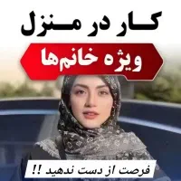 کاردر منزل ویژه خانم ها