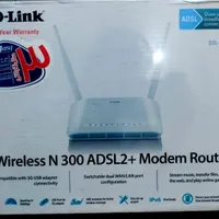 روتر و مودم وایرلس رومیزی + ADSL2 دی لینک