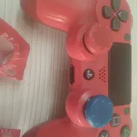 دسته PS4 قرمز اصلی ژاپن|کنسول، بازی ویدئویی و آنلاین|کرج, شهرک بنفشه|دیوار