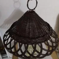 دو عدد لوستر چوبی زیبا|لوستر و چراغ آویز|اصفهان, ملک‌شهر|دیوار