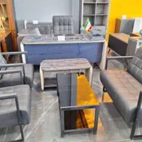 میز کنفرانسی کارگروهی شیشه ای صندلی مبل اداری توری|دفتر کار|چهاردانگه (تهران), |دیوار